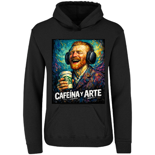Hoodie: Cafeína y arte